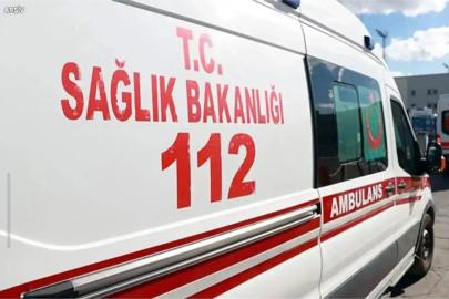 Taşıdığı demirin yüksek gerilim hattına temas etmesiyle işçi ağır yaralandı