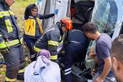 Denizli'de trafik kazası: 1 yaralı