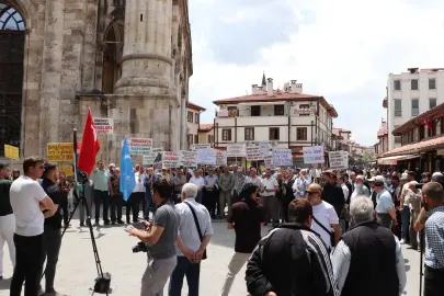 Konya’da MİLKO’dan Gazze için çağrı
