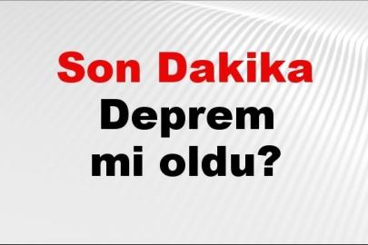 Son dakika deprem mi oldu? Az önce deprem nerede oldu? İstanbul, Ankara, İzmir ve il il AFAD son depremler 03 Haziran 2026