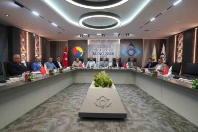 ETSO yönetimi yoğun gündemle toplandı