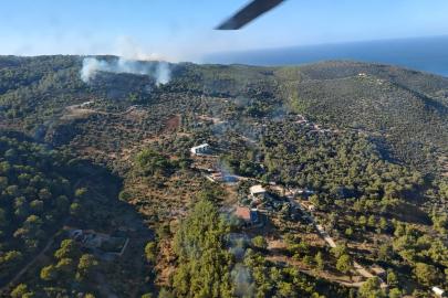 Antalya Kaş'ta orman yangını: Çok sayıda ekip sevk edildi
