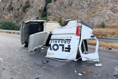 Burdur'da kaza: 2 yaralı