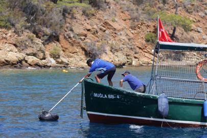 Karadan ulaşılamayan koylardan 306 ton çöp toplandı