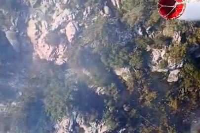 Antalya'da orman yangını