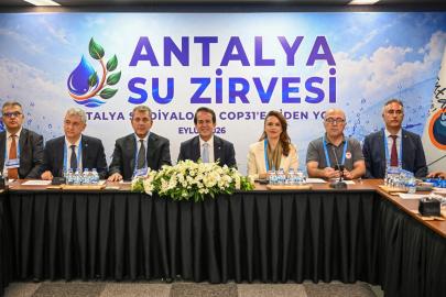 Çandır: Antalya'nın geleceğini konuşacaksak önce suyu konuşmalıyız