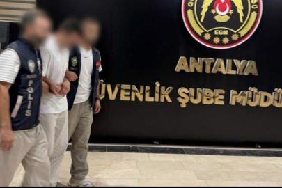 Gazeteci Kemal Öztürk'ü hedef gösteren şüpheli, Antalya'da gözaltına alındı